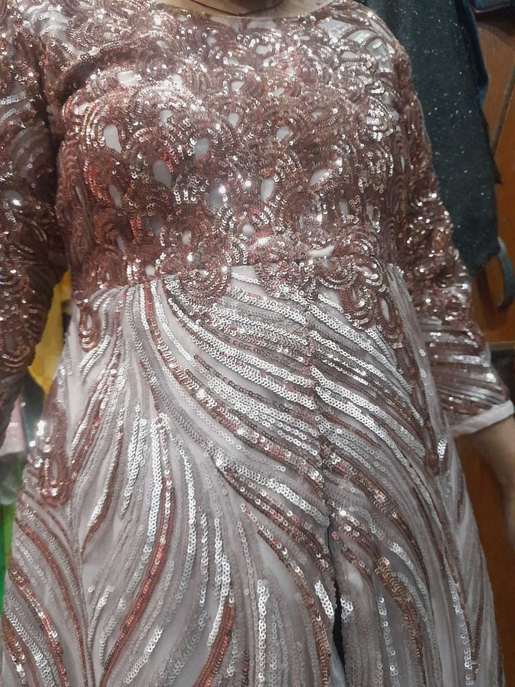 Pink Embroidered frock