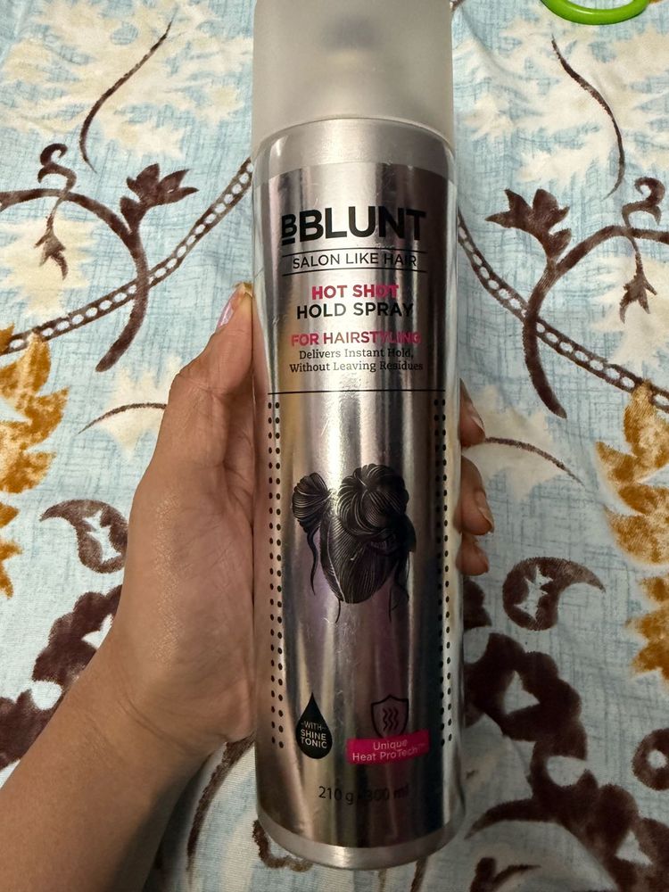 BBLUNT Hot Shot Hold Spray