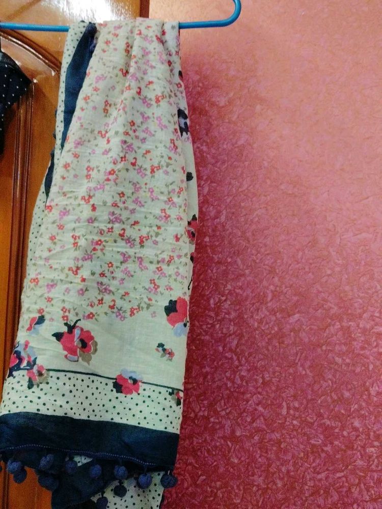 Floral Print Scarf