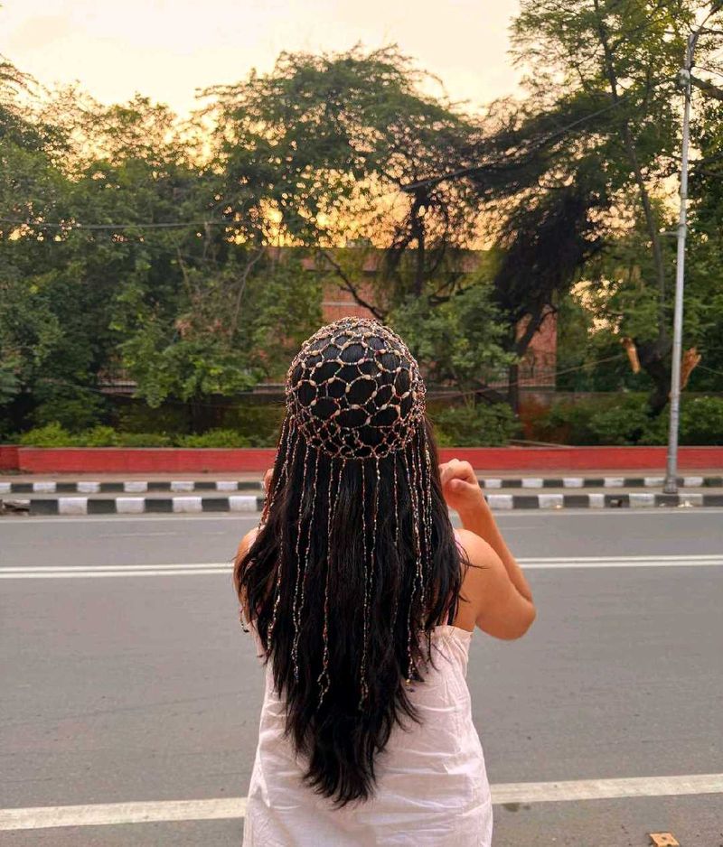 Unique Beaded Hair Accessory