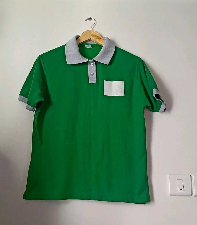 Green Polo T-Shirt