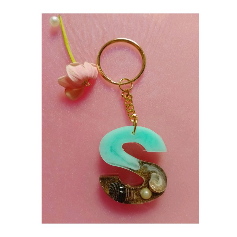 Resin Ocen Keychain