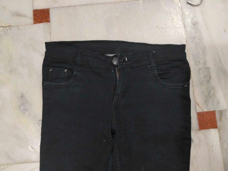 Black Denim Jeans