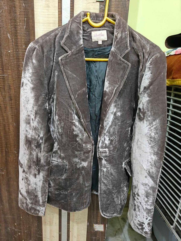Velvet Blazer