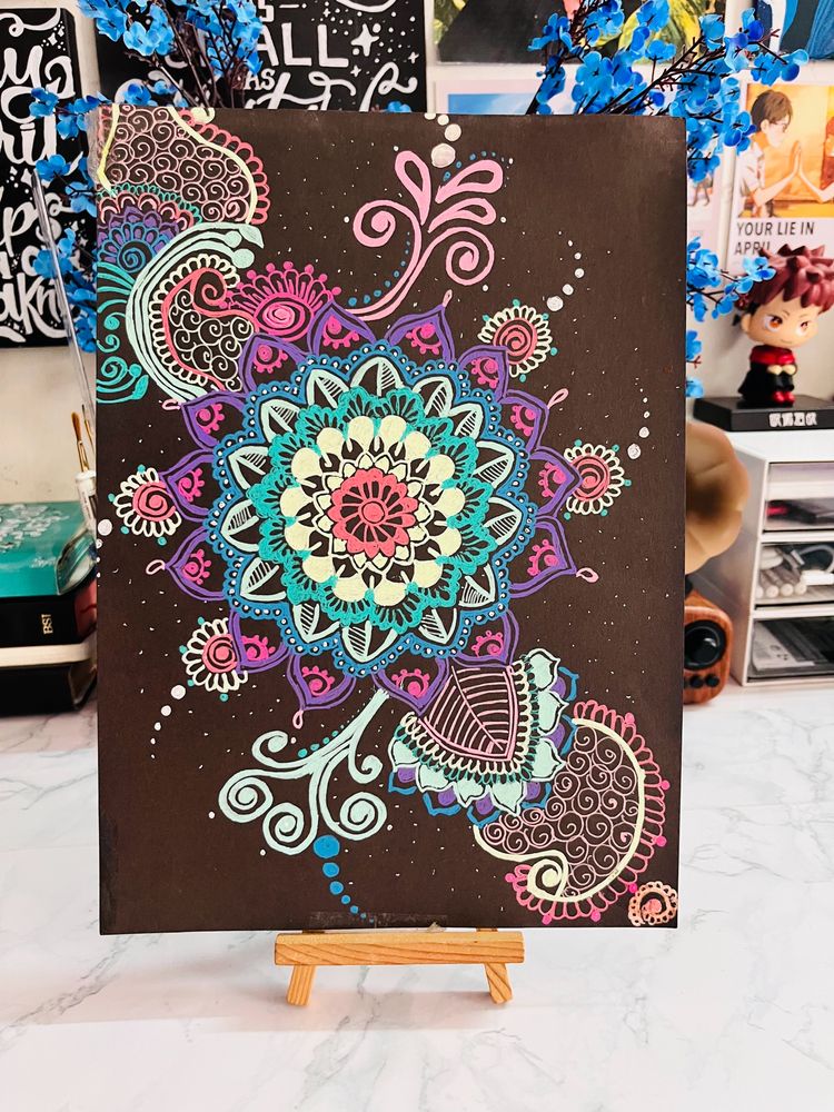 MultiColor Mandala Work