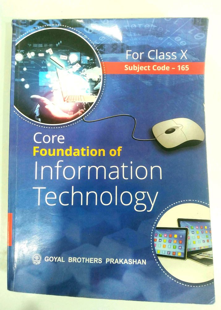 Core Foundation Of Information Technology Class 10