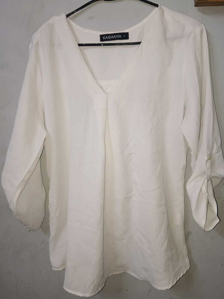 Elegant White Top