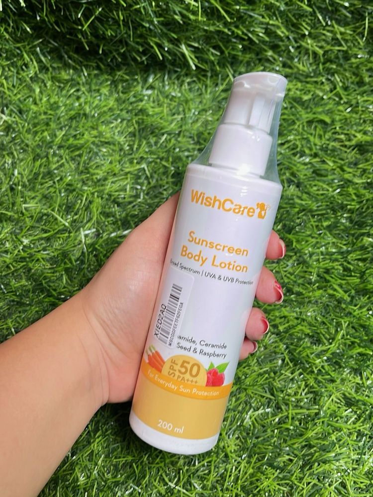 SUNSCREEN BODY LOTION 🧡