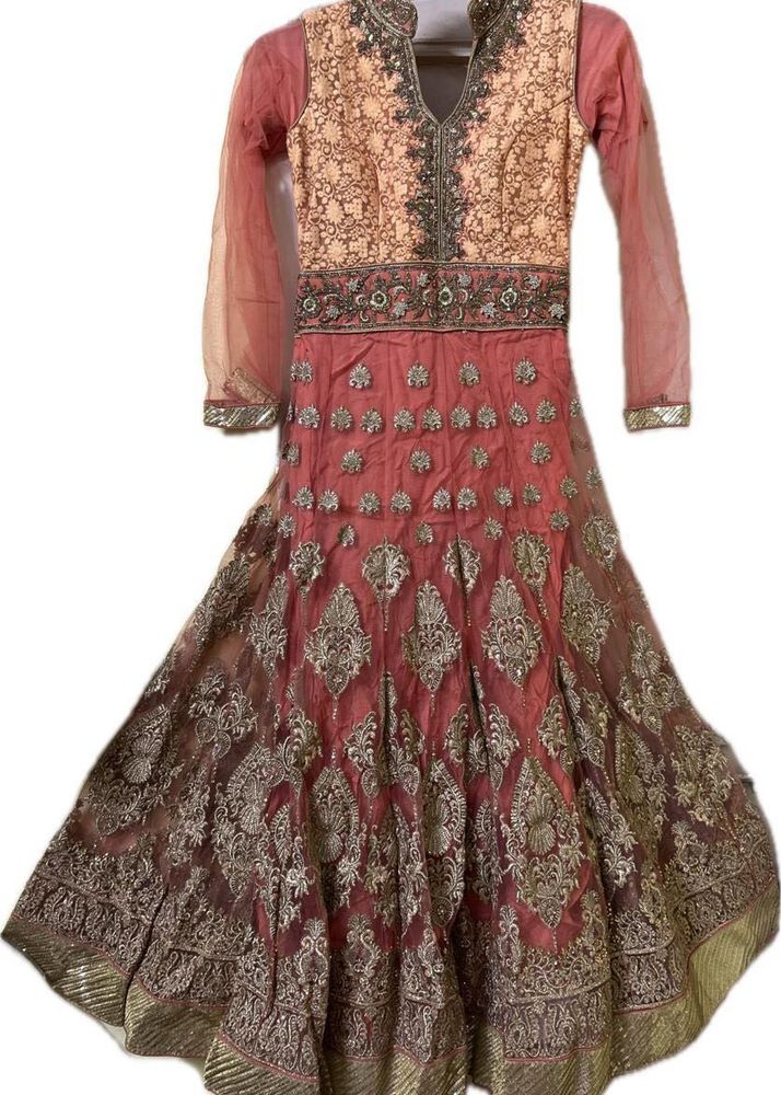 Long Frock M Size Full Work
