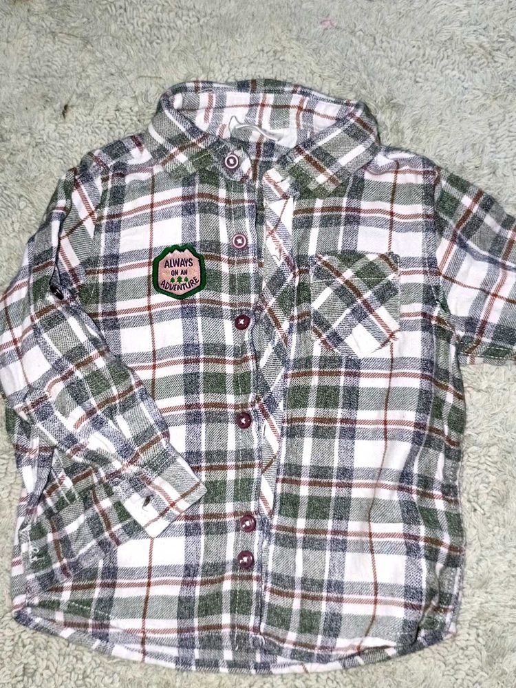 Multi colour Boys Shirt (Kids)