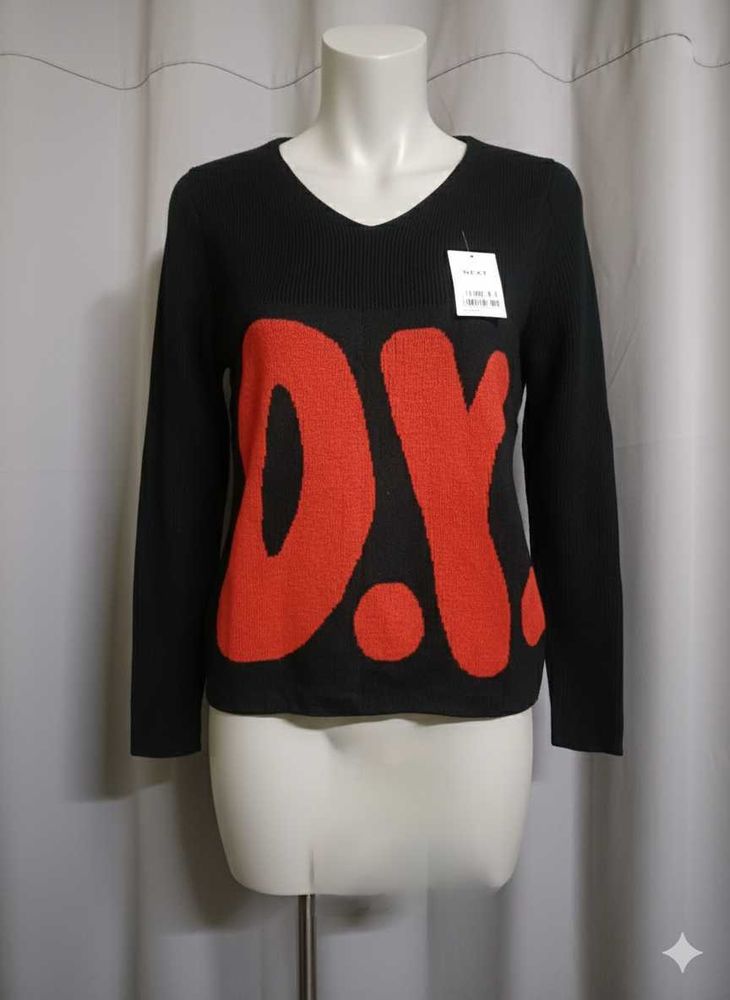 D.Y. Graphic Knit Sweater Or Pullover