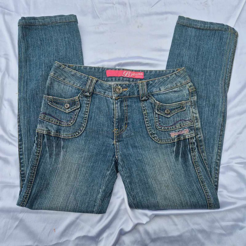 Low Waist Y2K Denim Retro