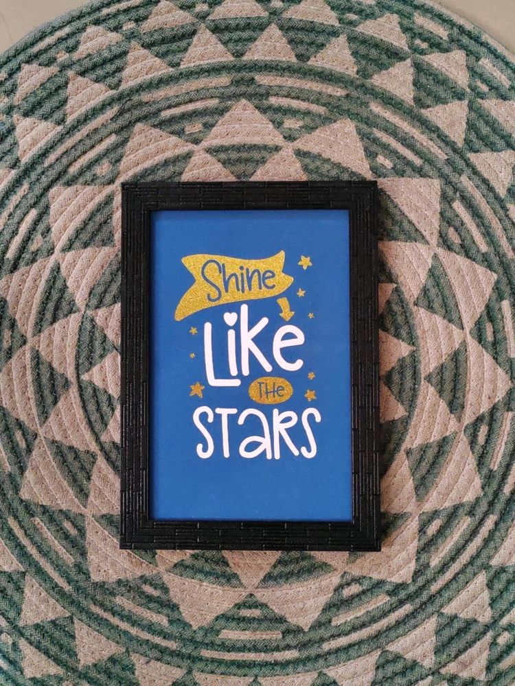 Motivational Frame (home Decor)