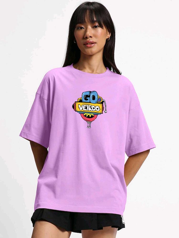 Unisex VEIRDO Oversized Cotton T-shirt