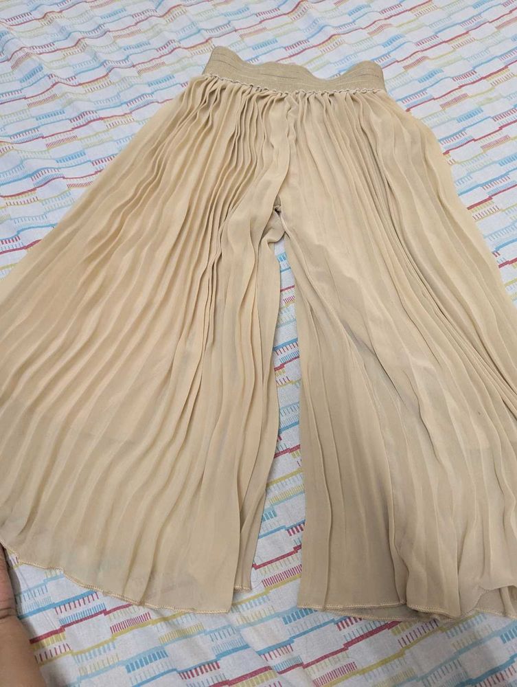 Beige Party Pants For Kids
