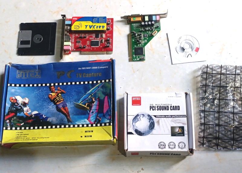 Intex PC TV Capture+3D Multimedia PCI Sound Card