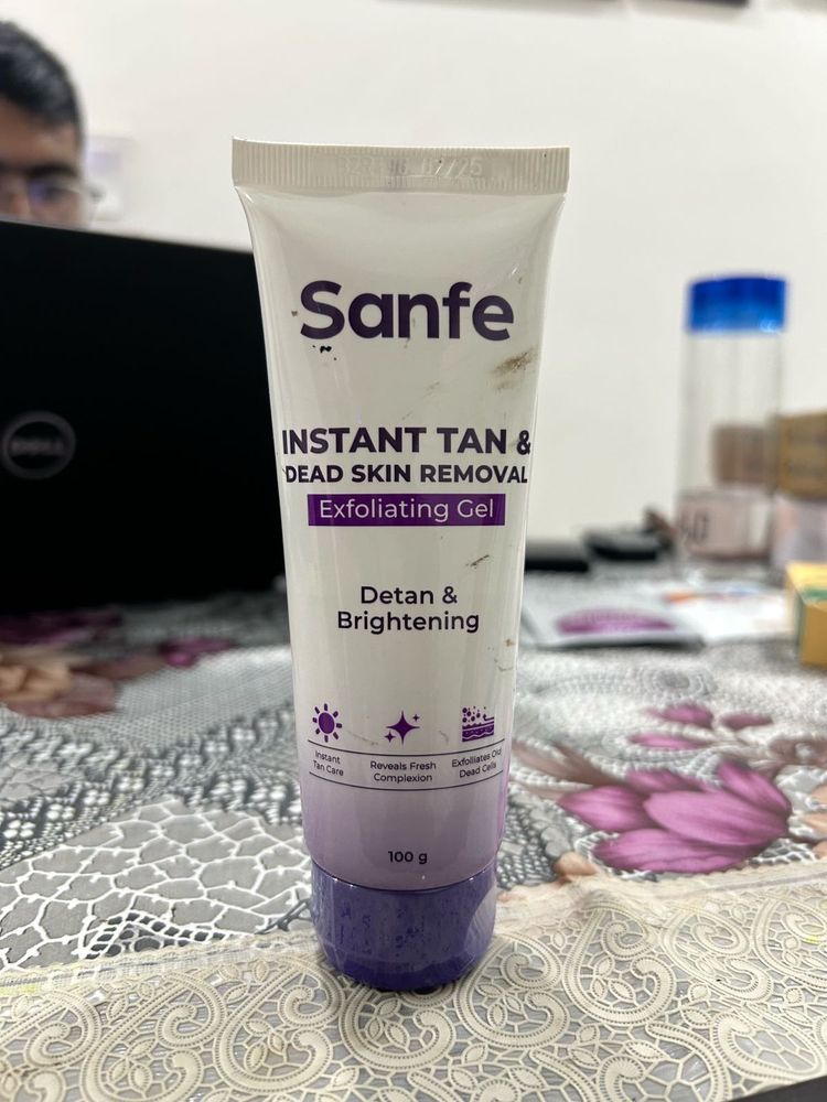 Sanfe Instant Tan And Dead Skin Removal Gel