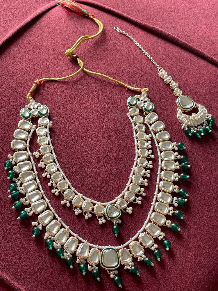 💎Elegant Kundan Jewelry Set 🤍