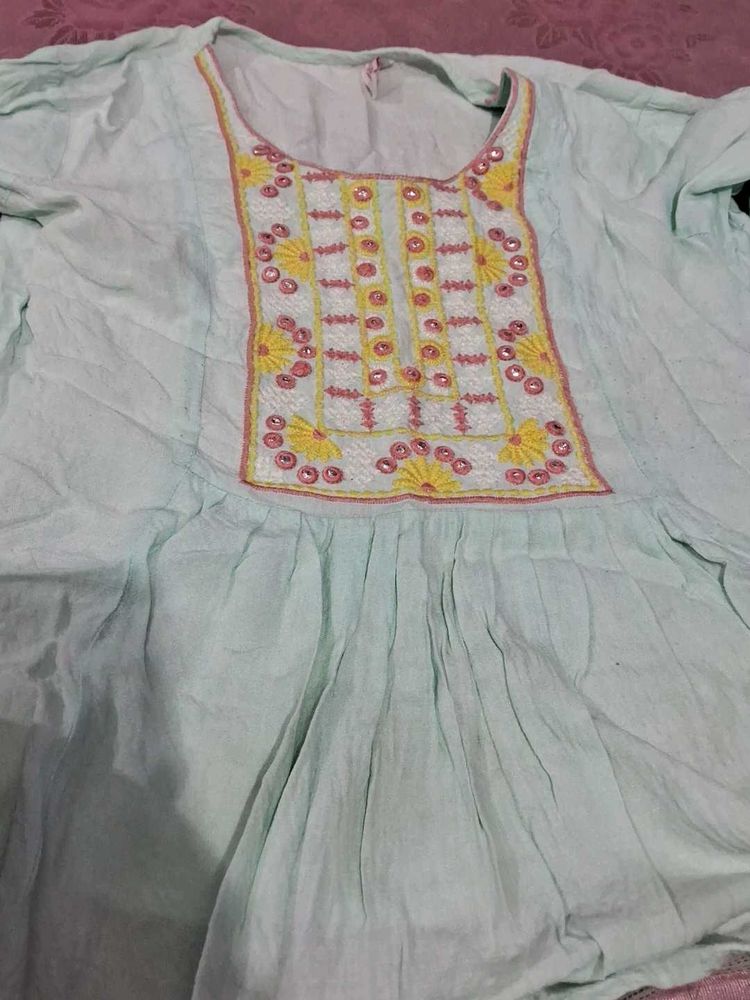 Embroidered Kurta