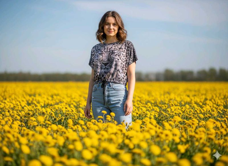 Animal Print Tee