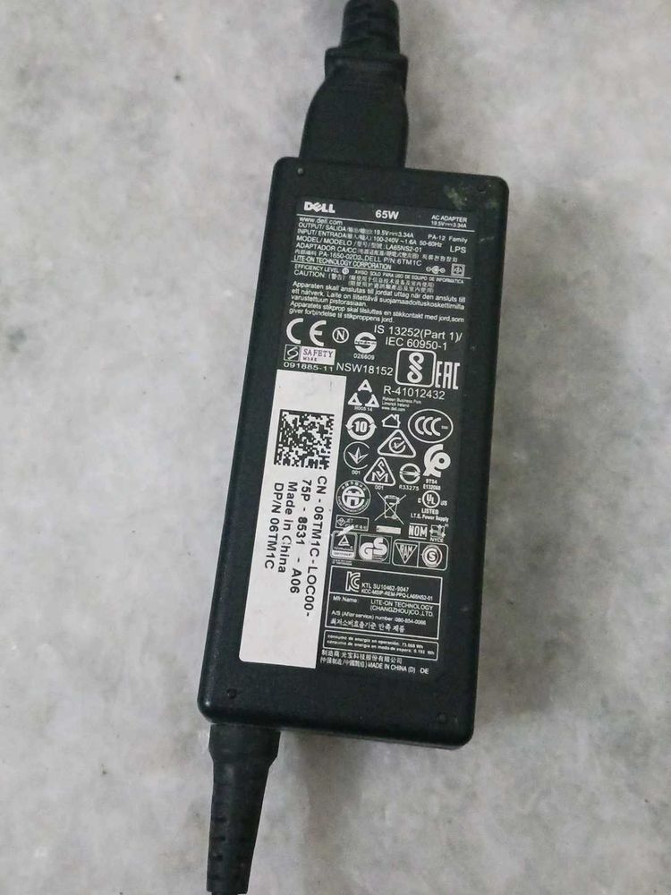 Dell Adapter With Power Cord