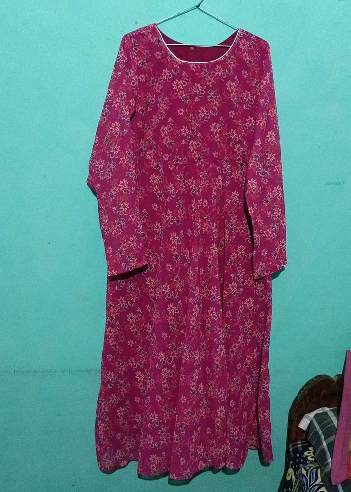 Beautiful Anarkali Suit 🩷 With Dupatta