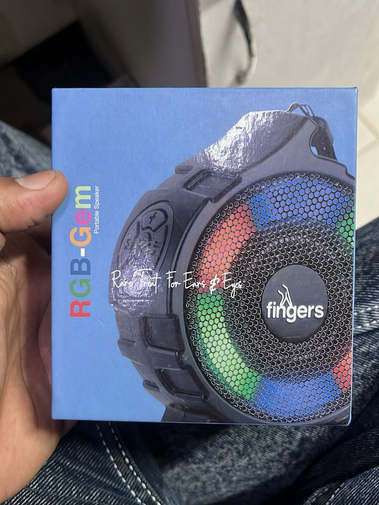 Finger RGB Bluetooth Speaker