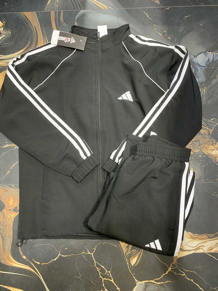 Adidas Tracksuit - Black &amp; White