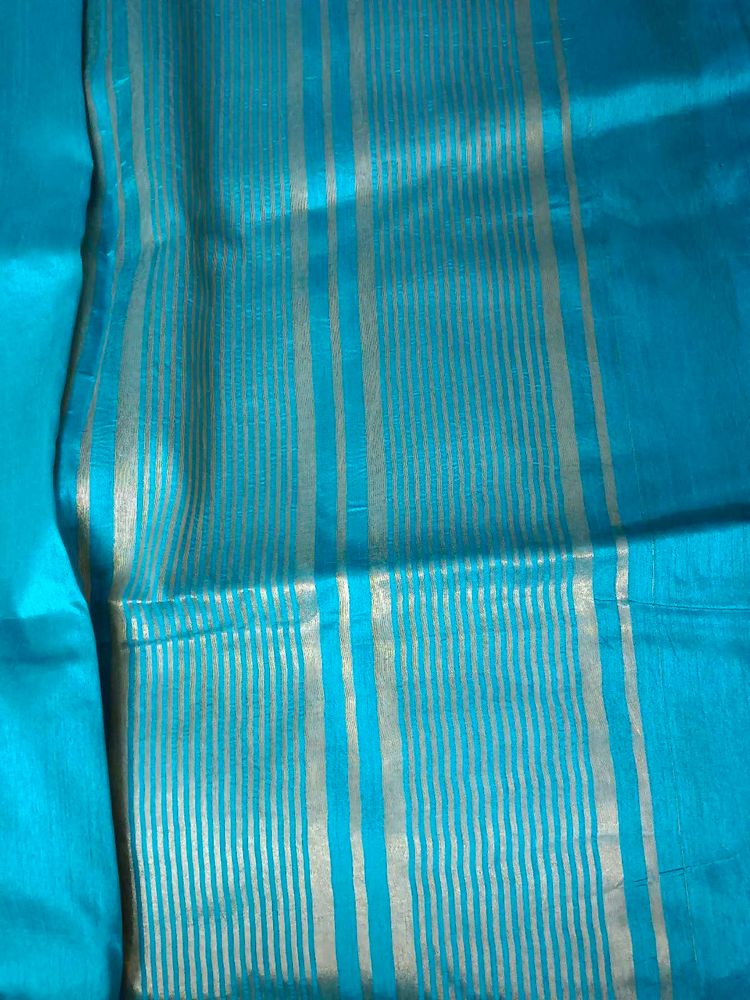 Blue Silk Saree