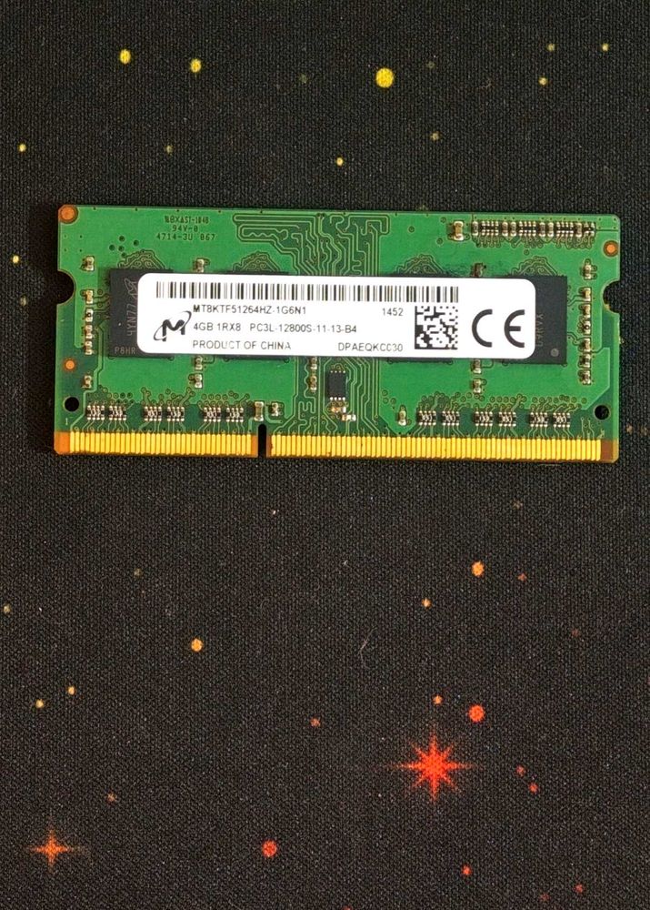 Micron 4GB 1Rx8 PC3L DDR4 RAM