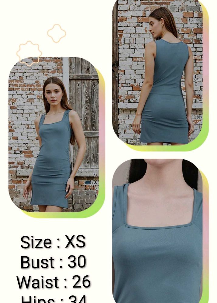 Stylish Sleeveless Bodycon Mini Dress