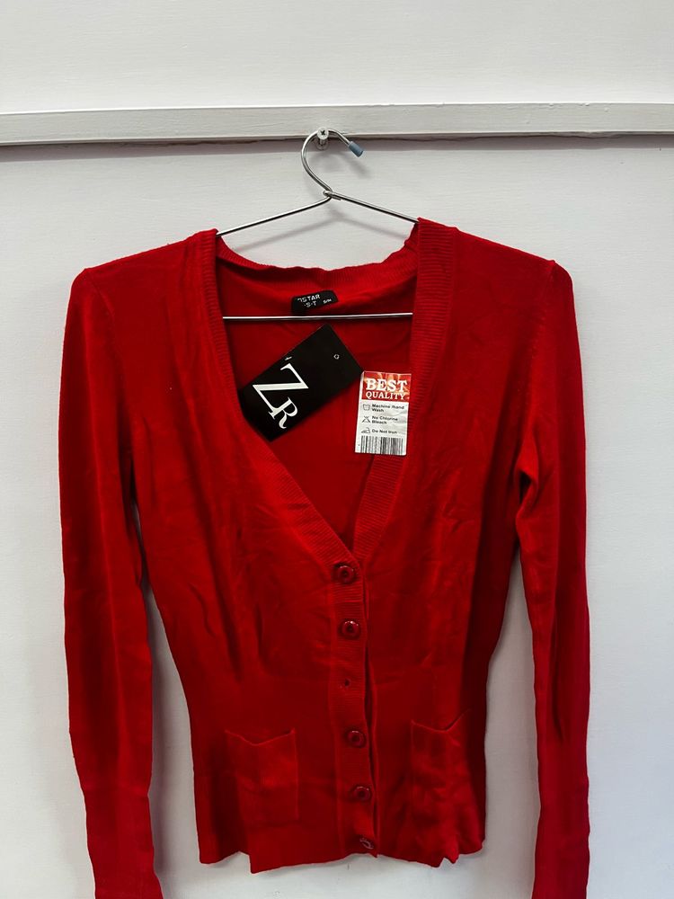 Red Cardigan - ZR