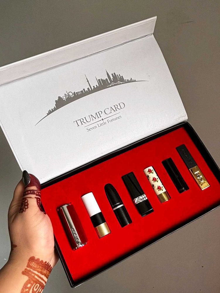 Trumpcard Seven Little Fortune Lipstick Set
