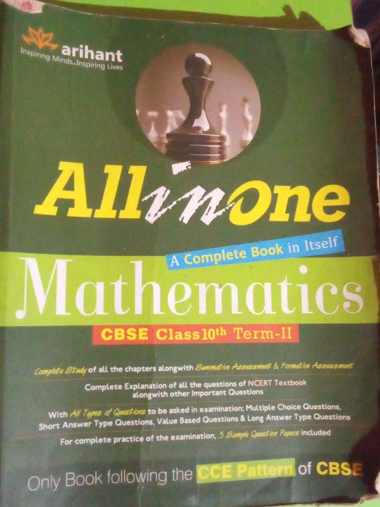 All In One Mathematics - CBSE Class 10