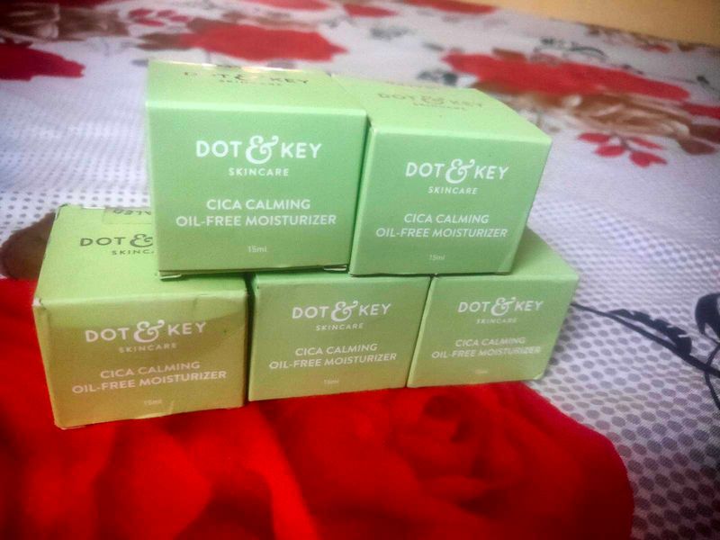 Pack of 5 .Dot &amp; Key Moisturizer