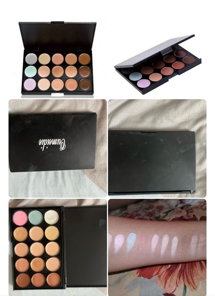 Concealer &amp; eyeshadow Palette combo