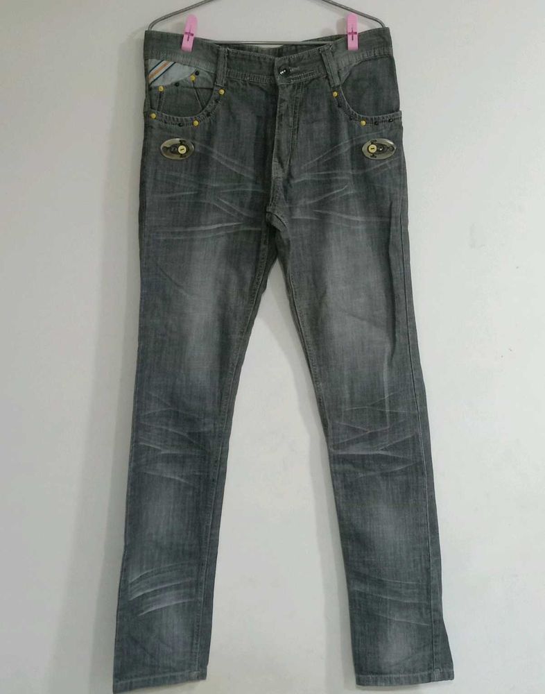 Stylish Charcoal Jeans