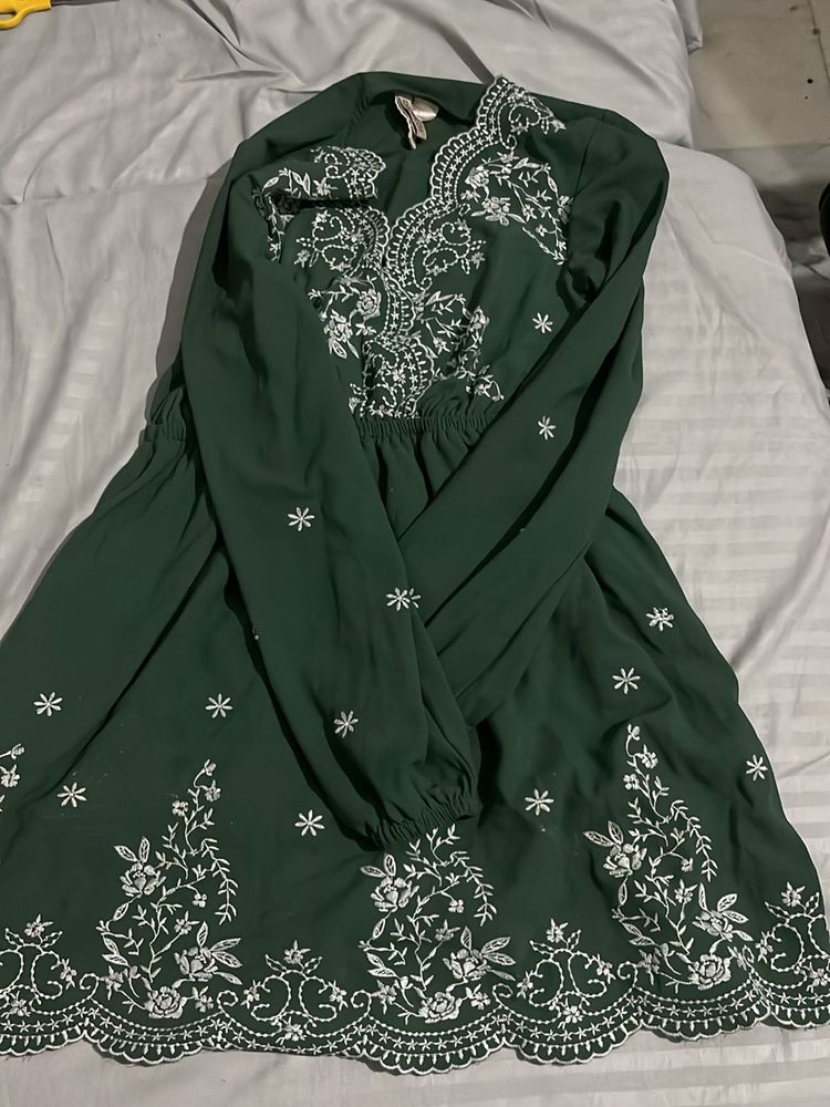Green Dress From H&amp;m