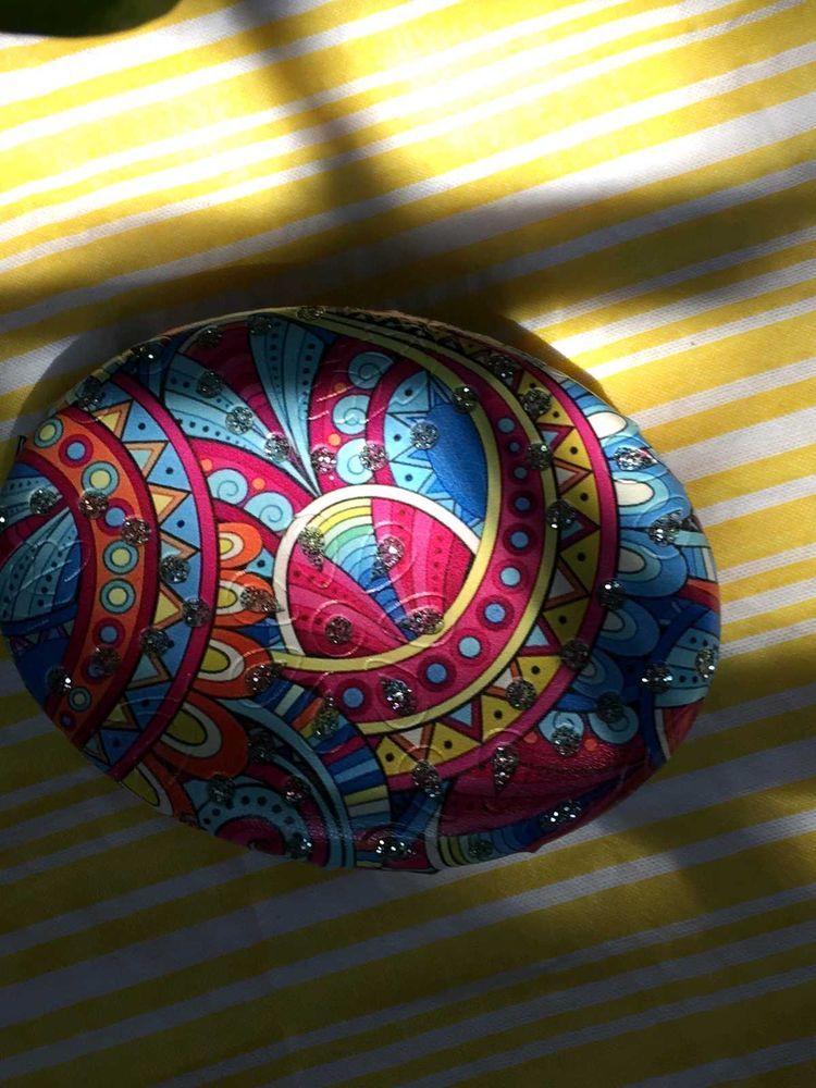 Boho Chic Compact Mirror