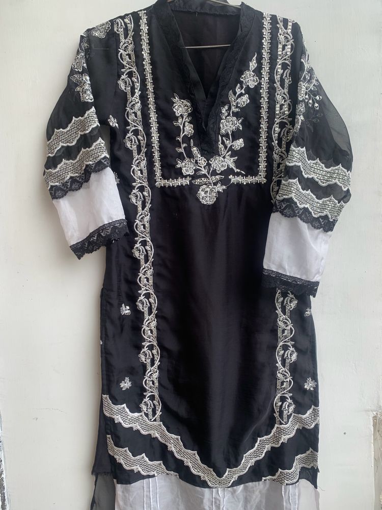 Black Pakistani Suit