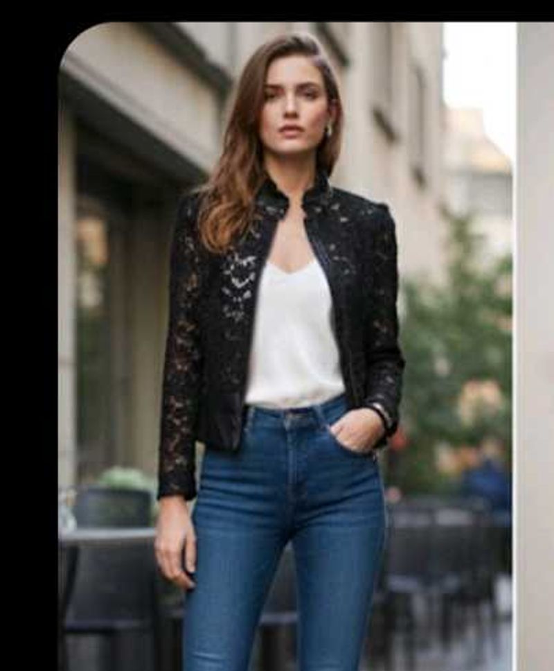 Elegant Lace Jacket