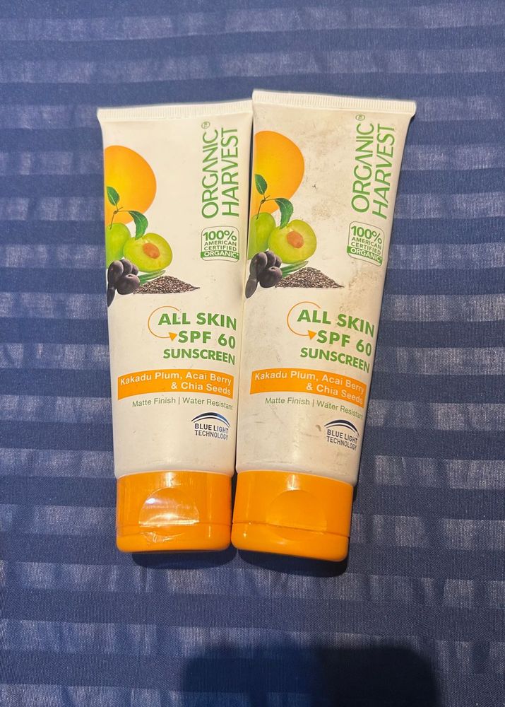 Organic Harvest SPF 60 Sunscreen
