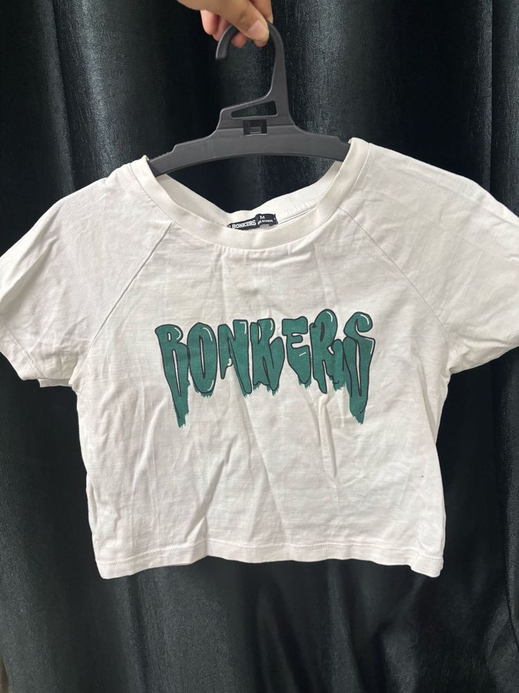 White Bonkers Tee