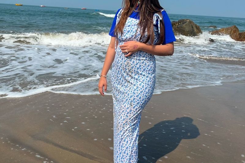 Body Fitted Floral Dress