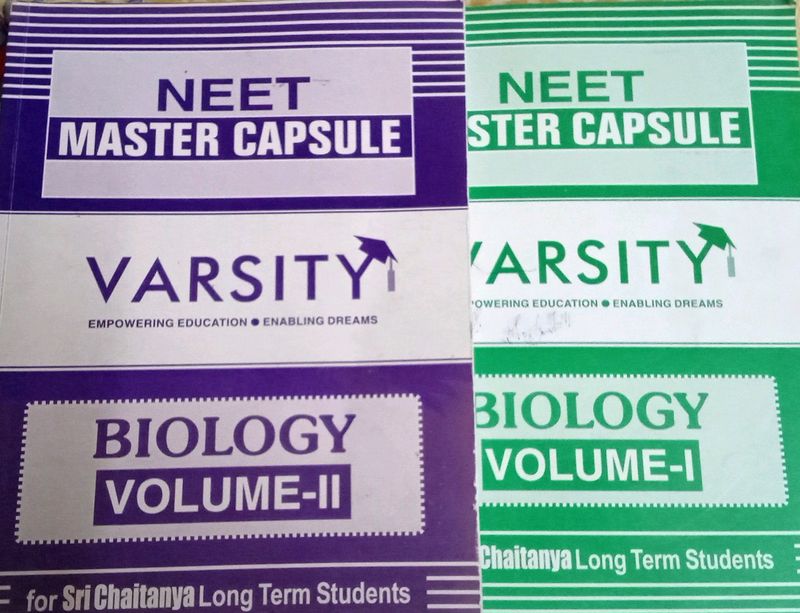 NEET CAPSULE BIOLOGY VOL1 &amp; 2