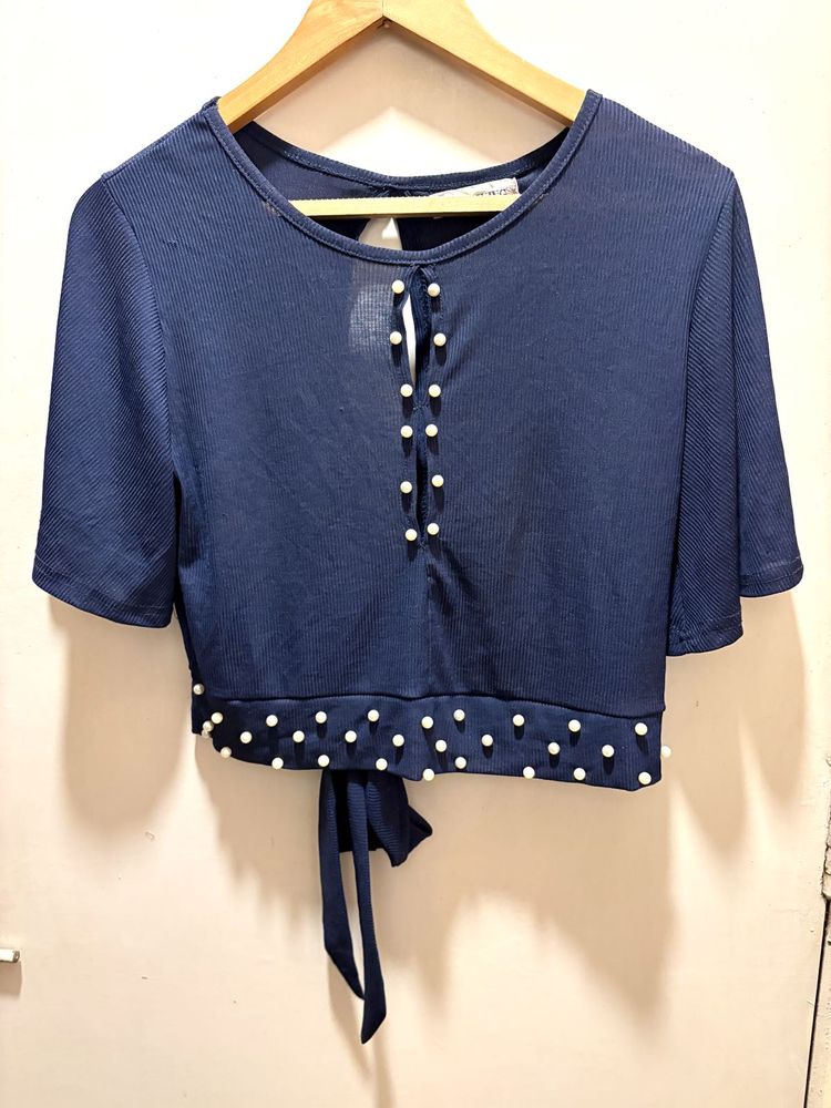 Beautiful Back Tie up Top