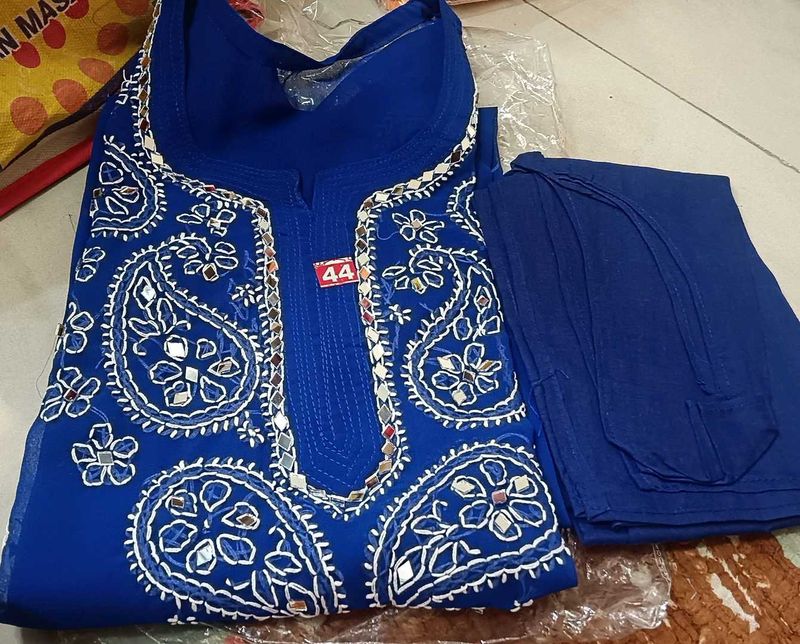 georgette lakhanvi kurti