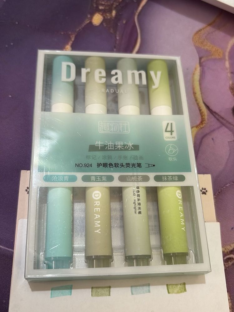 Dreamy Pastel Highlighters Set