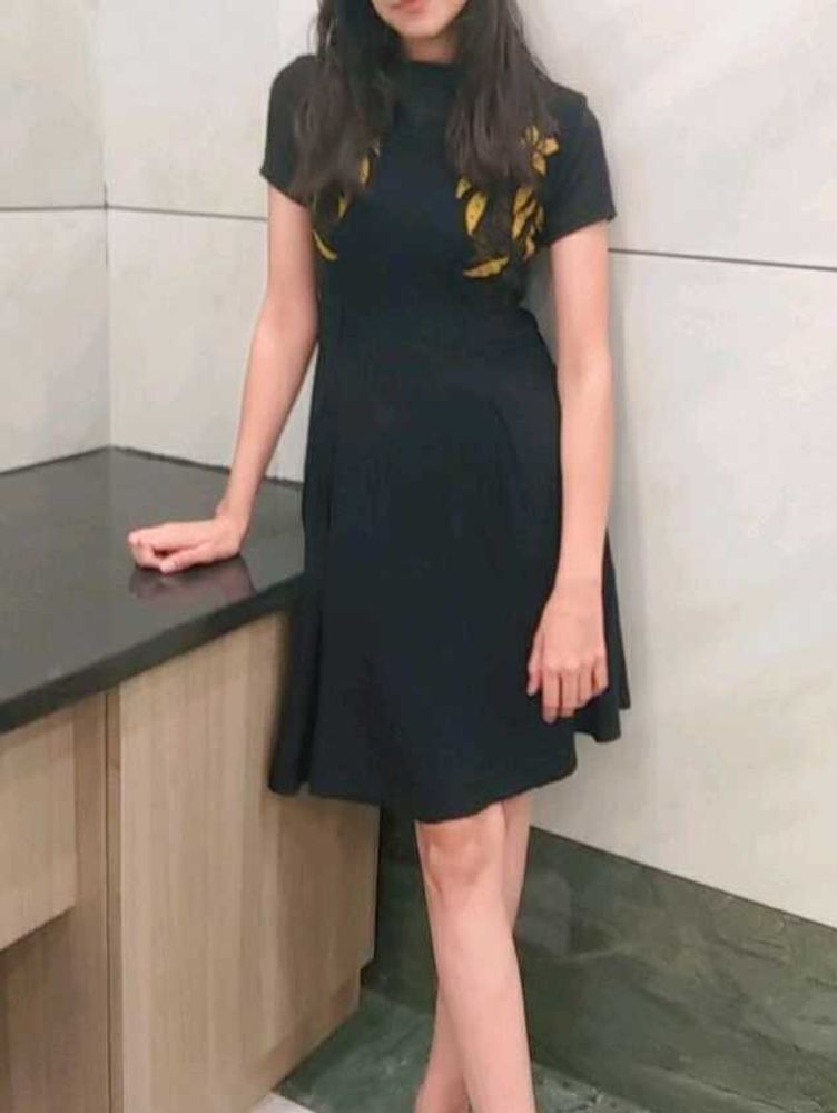 Black Midi Dress