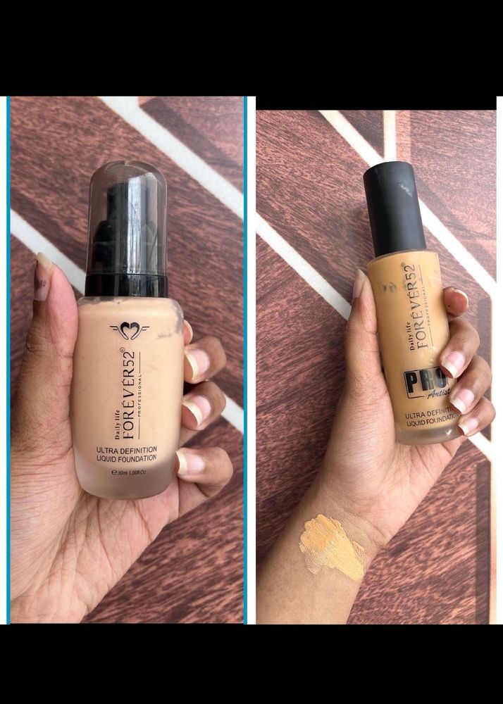cheapest price combo of 2  Forever 52 foundation